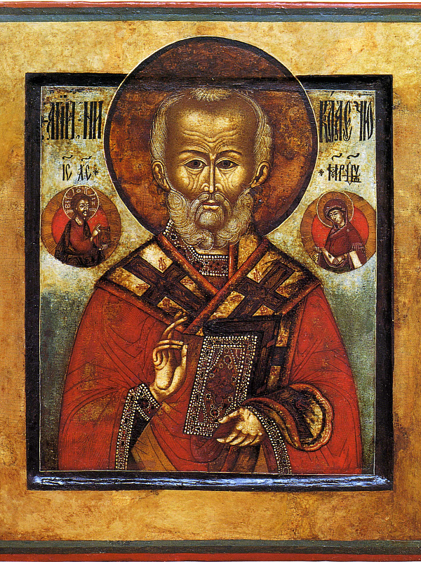 Николай Чудотворец, с Никейским чудом (Невьянская)  