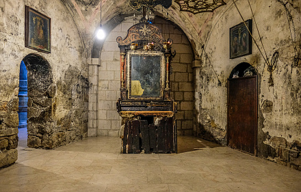 Tumba de José en la Iglesia del Santo Sepulcro (Jerusalén, Israel)