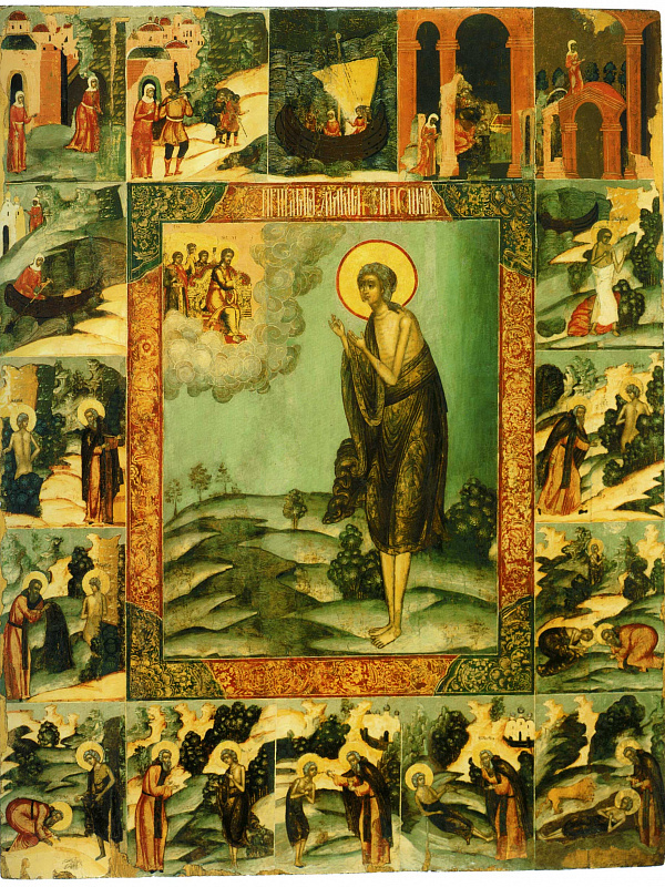 Преподобная Мария Египетская, с житием