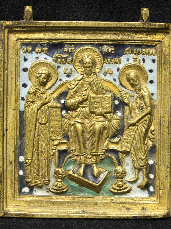 Деисус. Центральная створа складня (литьё)