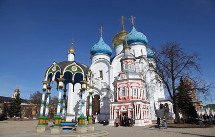 La capilla superior en Sergiev Posad