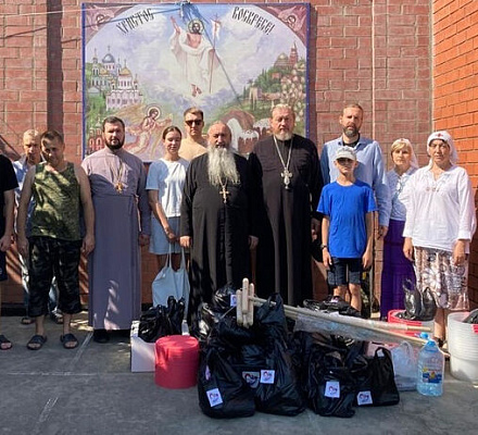 Сочинская епархия оказывает помощь жителям Туапсинского района, пострадавшим вследствие разрушительных ливней
