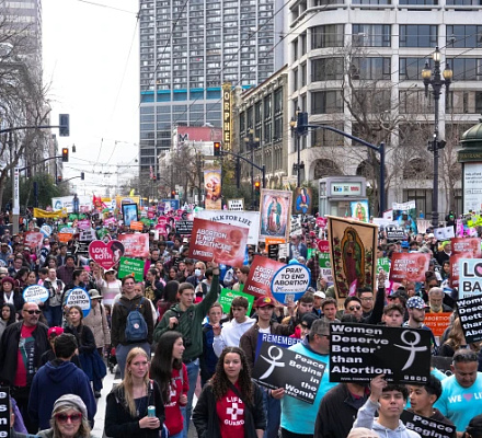 Thousands rally in San Francisco for the 21st Walk for Life West Coast