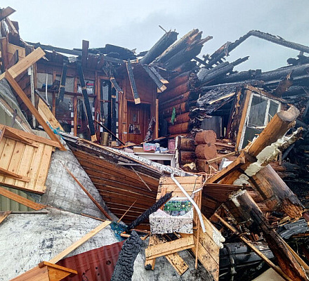 На острове Шикотан сгорел храм в честь святого благоверного князя Даниила Московского