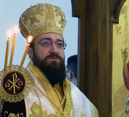 Интронизация епископа Лондонского и британско-ирландского г-на. Нектария