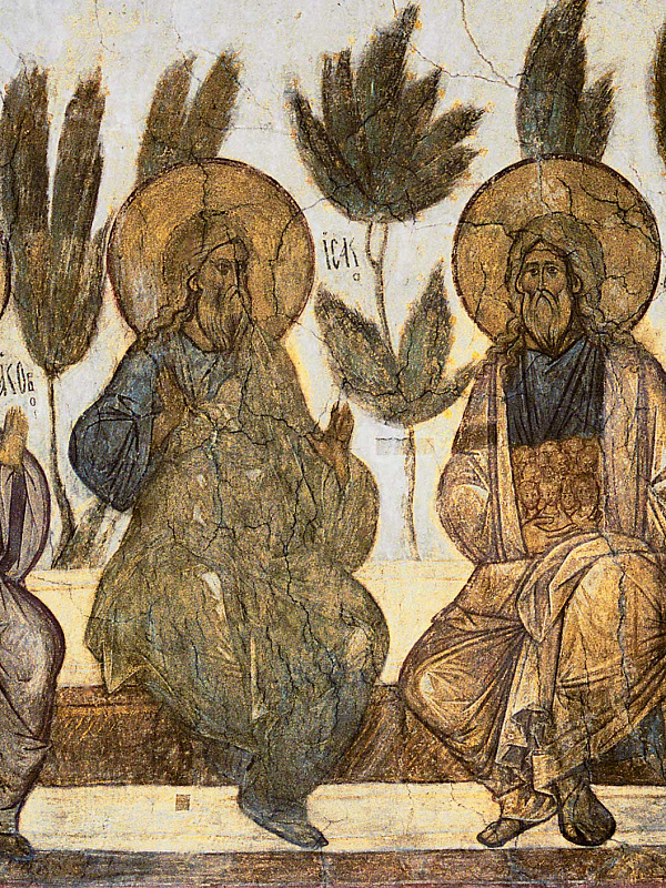 Лоно Авраамово (фреска Даниила Черного)