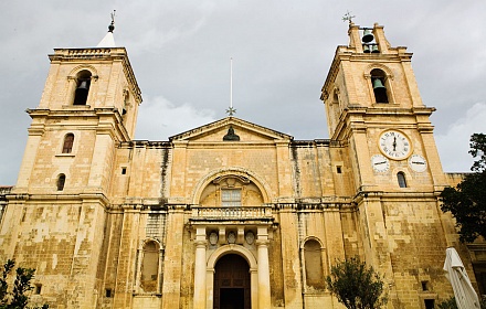 Catedral de San Juan en La Valeta. Malta