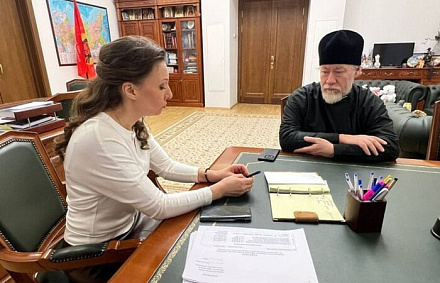 Председатель Синодального отдела по благотворительности встретился с вице-спикером Государственной Думы