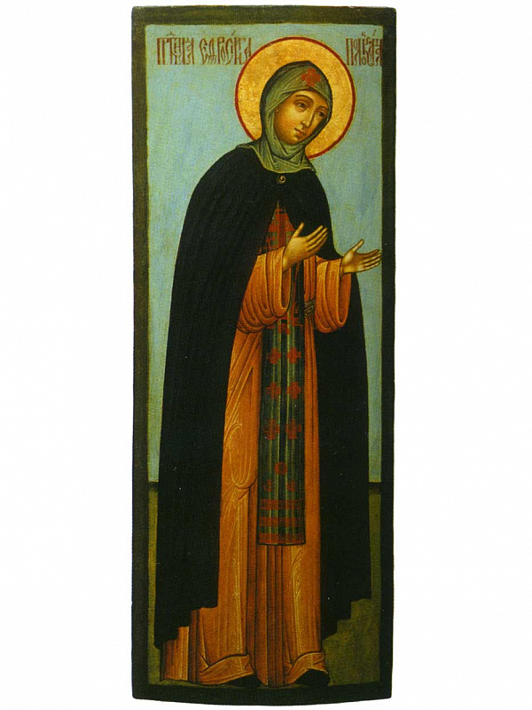 Преподобная Евфросиния Полоцкая (из деисусного чина)