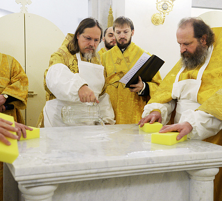 Как и для зачем освящают храмы