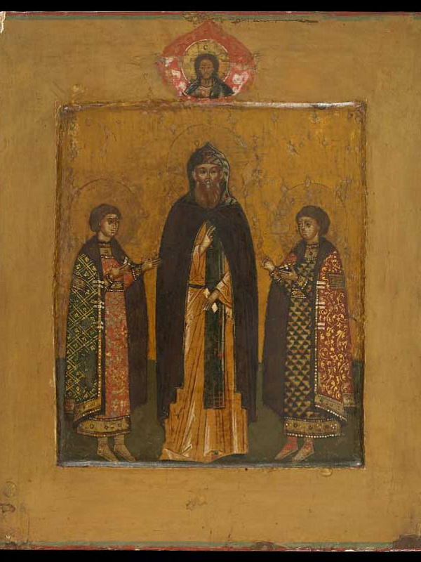 Блгв. князь Феодор Ярославский с сыновьями Давидом и Константином 