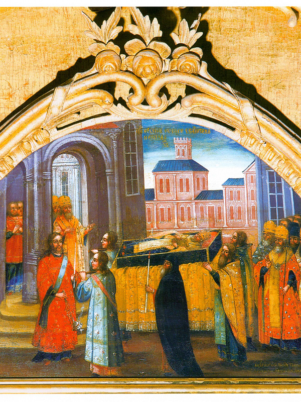 Перенесение мощей св. Николая Чудотворца из Мир Ликийских в Бар-град 