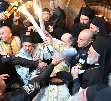 Patriarch of Jerusalem discusses Holy Land at screening of film on Palestinian Christians