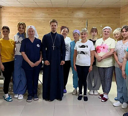 При участии больницы святителя Алексия в Мариуполе открылись курсы по подготовке младших медицинских сестер
