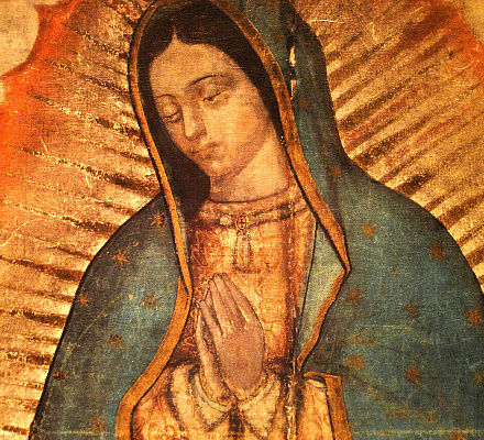 L'immagine miracolosa della Santa Vergine Maria di Guadalupe (Messico)