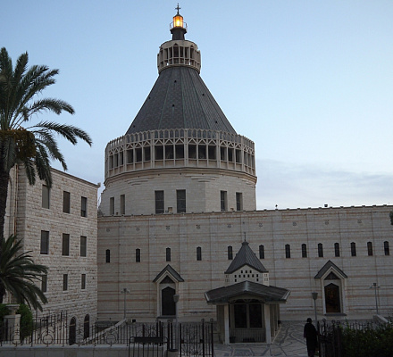 Nazareth: due chiese dell'Annunciazione della Beata Vergine Maria