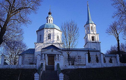 Tempio in onore dell'icona Tikhvin della Madre di Dio. Brjansk.