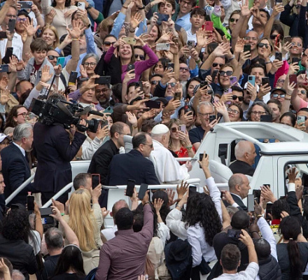 The last time the world saw Pope Francis