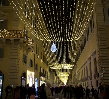 FOTOS: Navidad en Roma: llegan a la Ciudad Eterna los primeros peregrinos del Jubileo