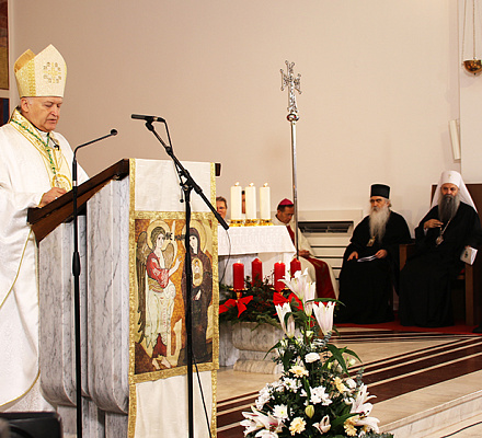 Патриарх Порфирий направил поздравительное послание архиепископу Немету