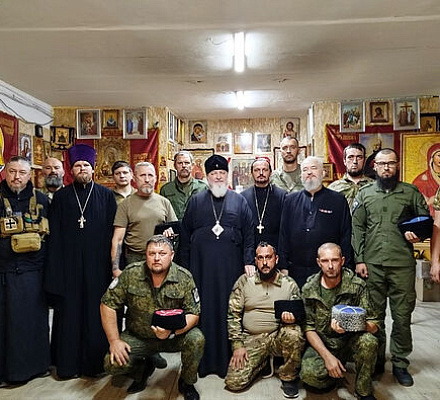 Митрополит Ставропольский Кирилл совершил поездку в зону проведения специальной военной операции