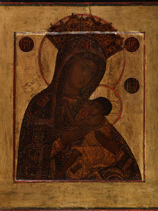 Икона Богородицы «О, Всепетая Мати» (Аравийская, Арапетская), в окладе