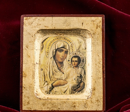 Jerusalem Icon of the Mother of God, Blessed on the Stone of Anointing 