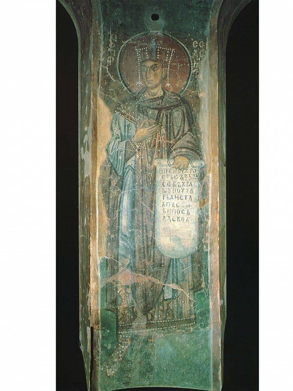 Царь и пророк Соломон (фреска)