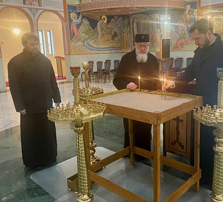 Митрополит Савва посетил храм Святой Софии