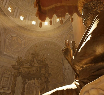 FOTOS: Descubra la historia de la Basílica de San Pedro en el nuevo modelo 3D en línea de Microsoft mejorado con IA