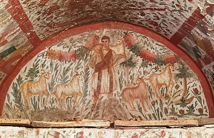 Турция: в древней Никее обнаружена фреска Христа в образе Доброго Пастыря III века