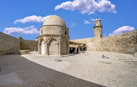 Il monte Eleon. La cappella dell’Ascensione.