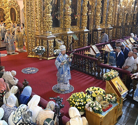 В Смоленске прошли торжества в честь Смоленской иконы Божией Матери «Одигитрия»