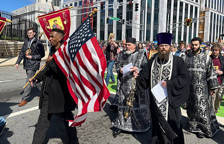 Православные разных юрисдикций приняли участие в "Марше за жизнь" в Атланте