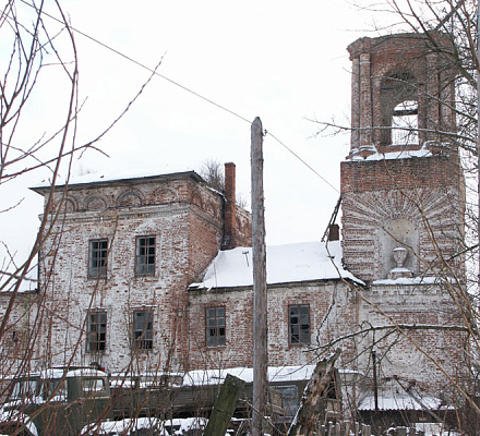 Die alte St.-Nikolaus-Kirche an der Gora wird in Wologda restauriert