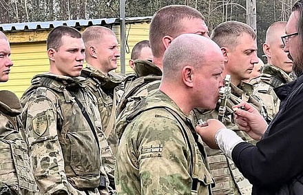 Пермская епархия окормляет военнослужащих