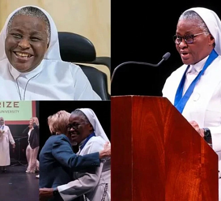 Una religiosa católica nigeriana gana el Premio Opus de 1,2 millones de dólares