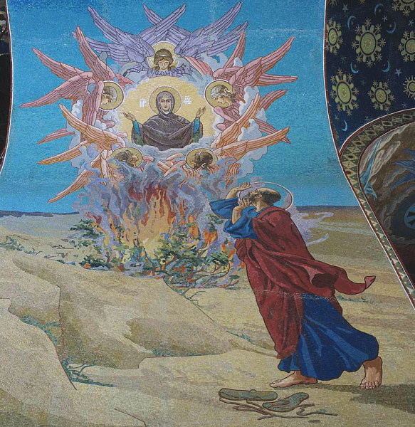 Неопалимая Купина (роспись) 