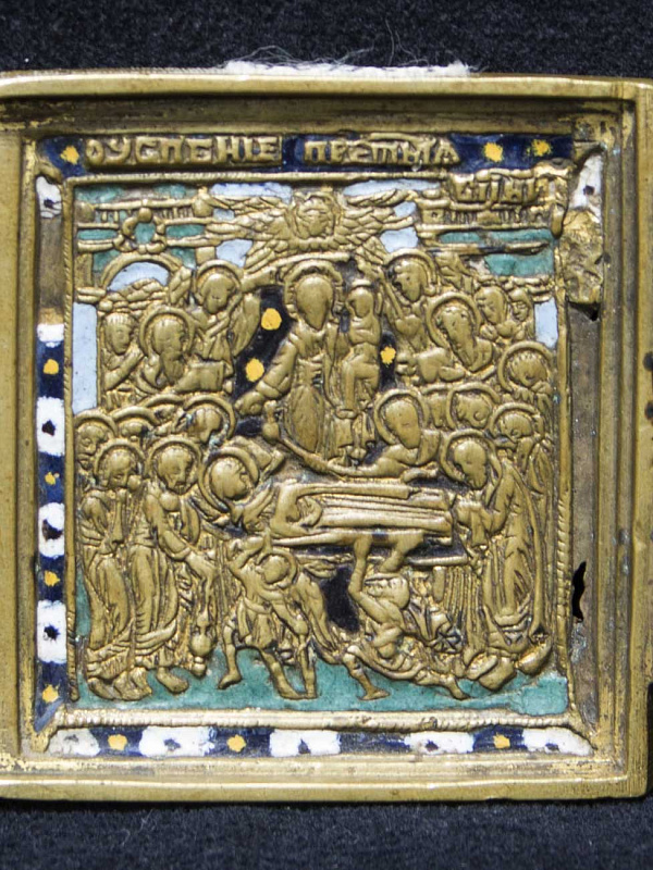 Успение Пресвятой Богородицы (створка складня) 