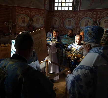 Освящение церкви в Бочках