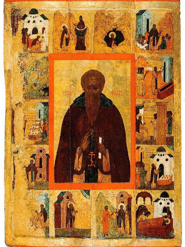 Преподобный Феодосий Великий, с житием 