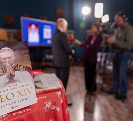 Pope Leo XIV biography launches in Rome; book available now from EWTN
