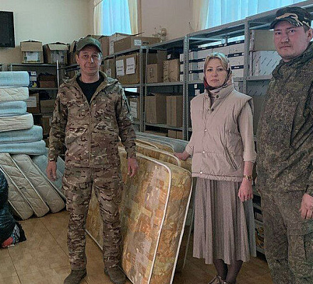 В Донецк прибыл очередной гуманитарный груз от Союза солдатских матерей Анапы