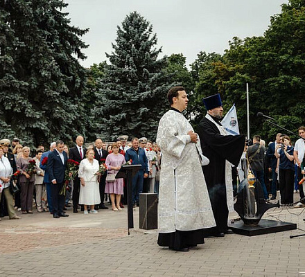 В Курске почтили память экипажа АПРК «Курск»