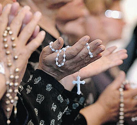 Rosenkranz: ein Werkzeug des mentalen Gebets