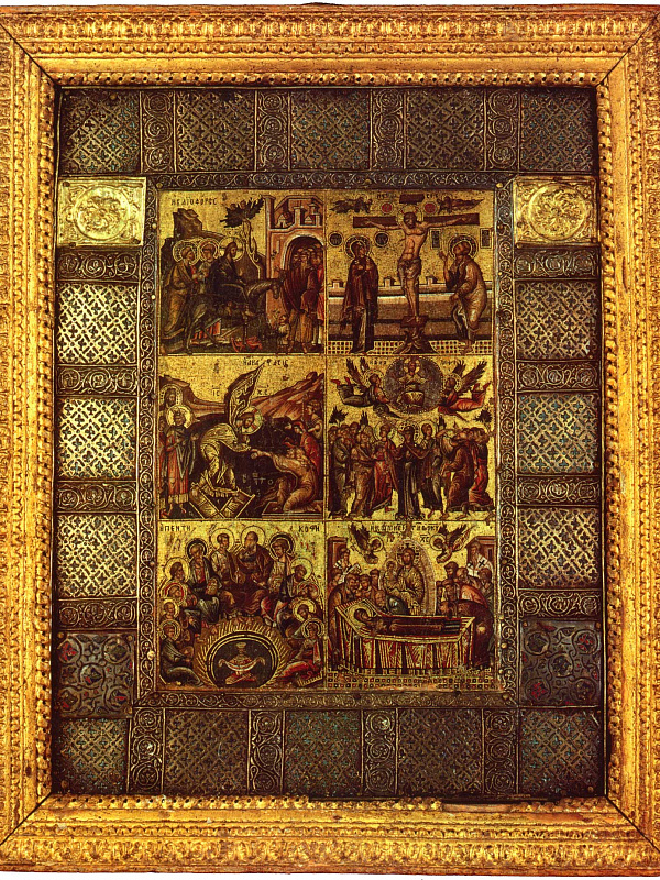 Праздники (мозаическая икона)