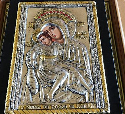 L'icona cipriota della Santissima Theotokos