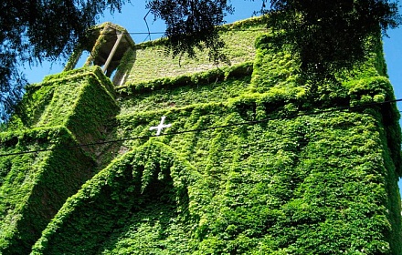 'Iglesia Verde', o más bien - la Iglesia de Jesús en el Jardín de los Olivos (Argentina)