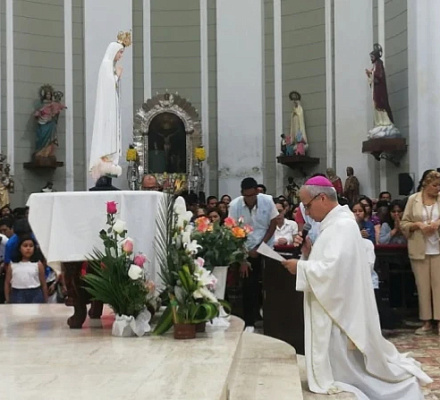 Pope Leo XIV’s prayer of consecration to Our Lady of Fátima 