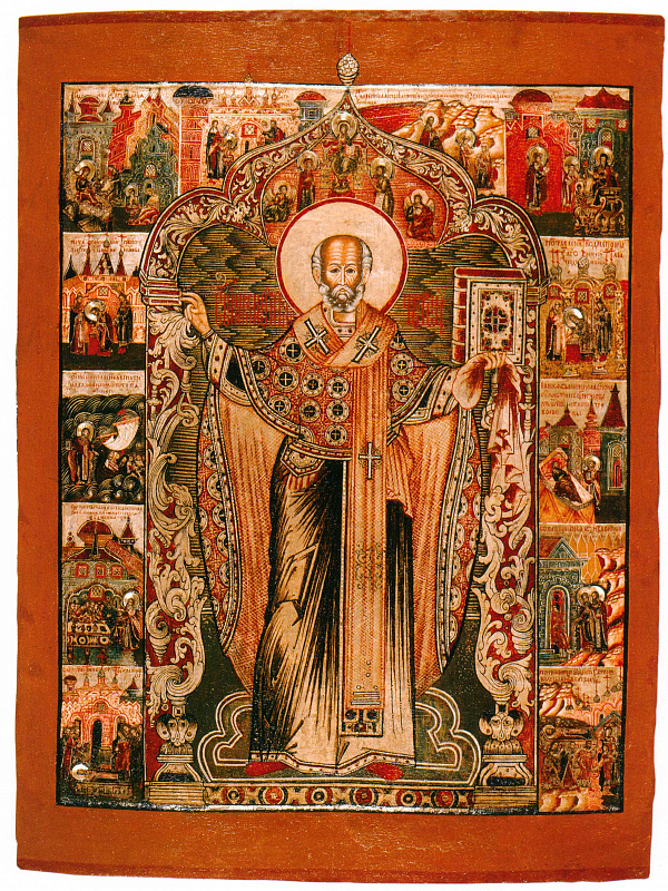 Никола Зарайский, с житием (Галичская)  